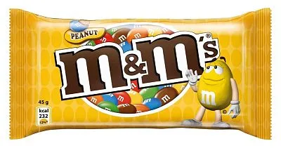 Драже M&M's с арахисом, 45 гр.