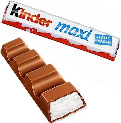 Шоколад Киндер Maxi с молочной начинкой 21 гр.